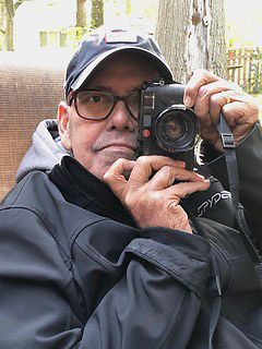 Mark Hinojosa poses with camera